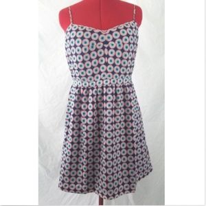 J.Crew Dress womens 14 sundress Floral Pockets